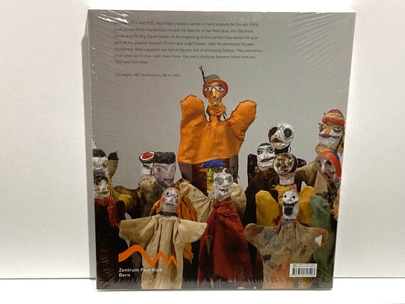 【希少本】Handpuppen - Paul Klee Paul Klee Hand Puppets Book (sealed) Hardback / Dada Avant-garde