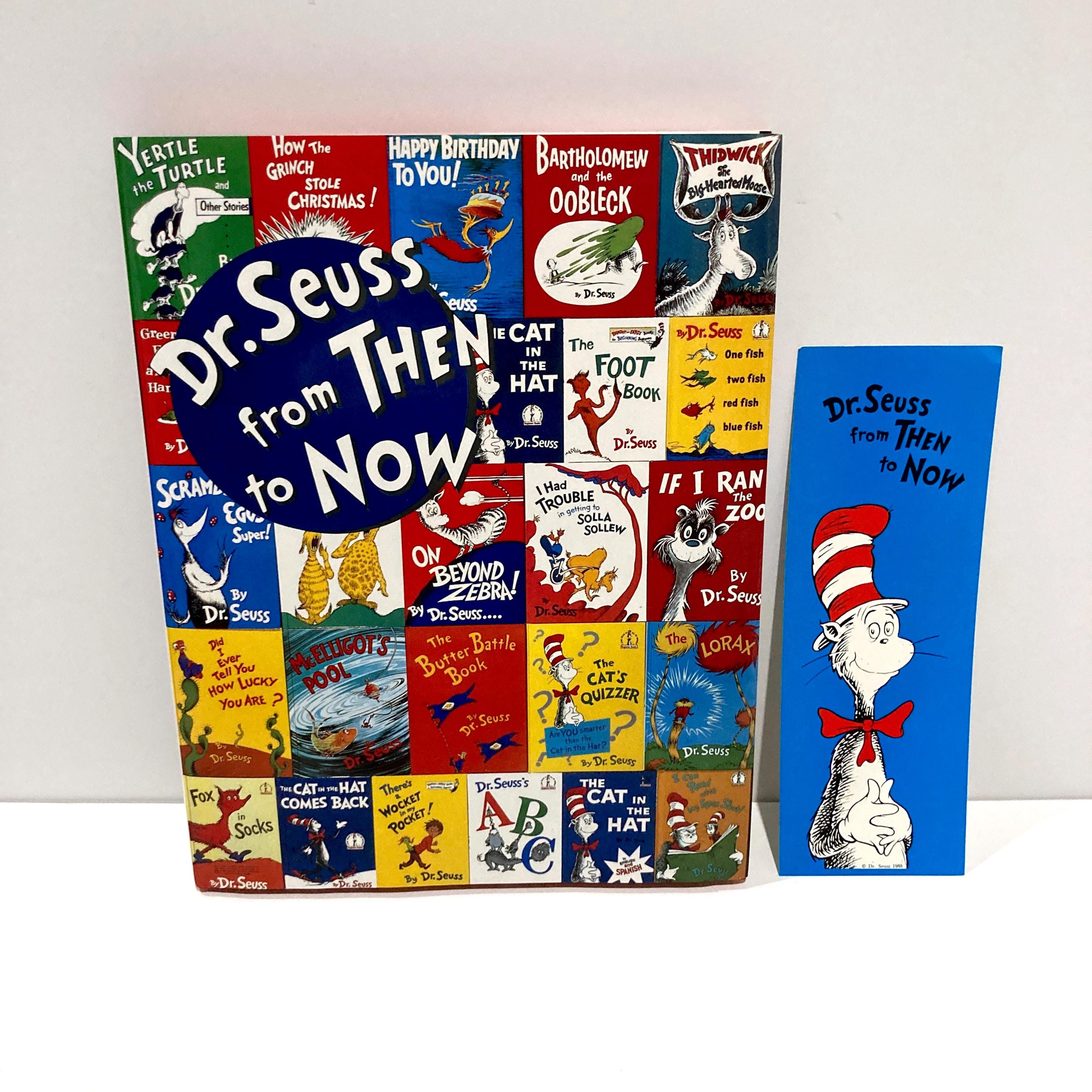 Dr. Seuss From Then to Now Art Exhibition Hardback Book With Dust