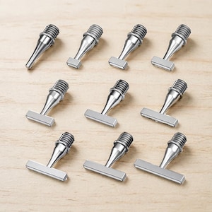 Pointes de stylo en acier inoxydable pour peinture au diamant - Accessoires pour outils de broderie DIY (sans porte-stylo)