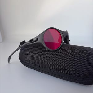 Vintage Oakley X-Metal Mars Polarized Sunglasses Red Lens Outdoor image 3