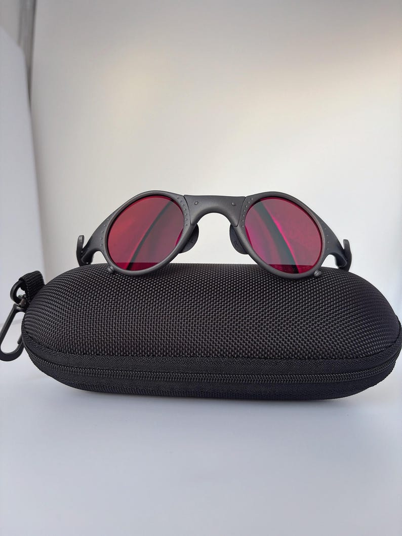 Vintage Oakley X-Metal Mars Polarized Sunglasses Red Lens Outdoor image 2
