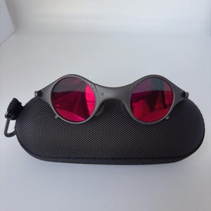 Vintage Oakley X-Metal Mars Polarized Sunglasses Red Lens Outdoor image 1