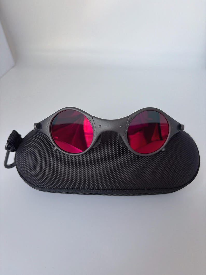 Vintage Oakley X-Metal Mars Polarized Sunglasses Red Lens Outdoor image 1