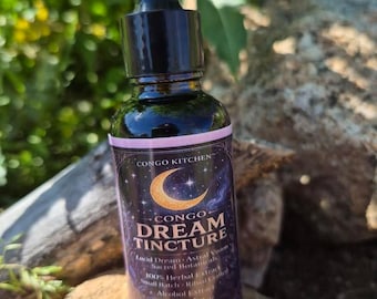 Tintura de Sueño Lúcido Té Activador del Tercer Ojo Relajación Mágica, Proyección Astral + Relajación Recordando Sueños
