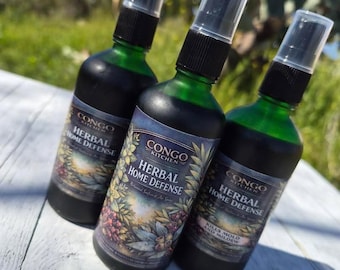 Spray de orégano para defensa del hogar: spray de limpieza a base de hierbas para limpiar moho, hongos y eliminar olores. Lavado de pisos, bendición de la casa, riqueza, éxito y protección.
