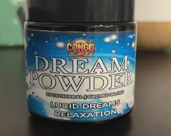 Mezcla de hierbas Dream Powder: sueños lúcidos, proyección astral y relajación.