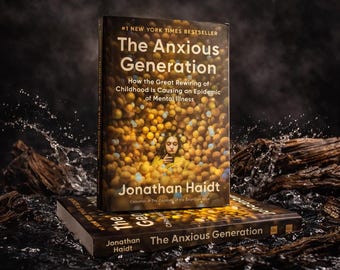 The Anxious Generation Paperback – Jonathan Haidt Psychology Book