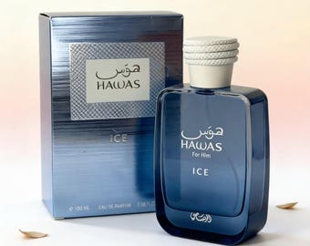 Rasasi Hawas Ice Eau De Parfum 100ml Men's Aquatic Fragrance