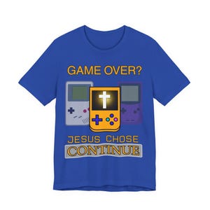 Game Over?  - Jesus chose continue - christlich - Ostergeschenk