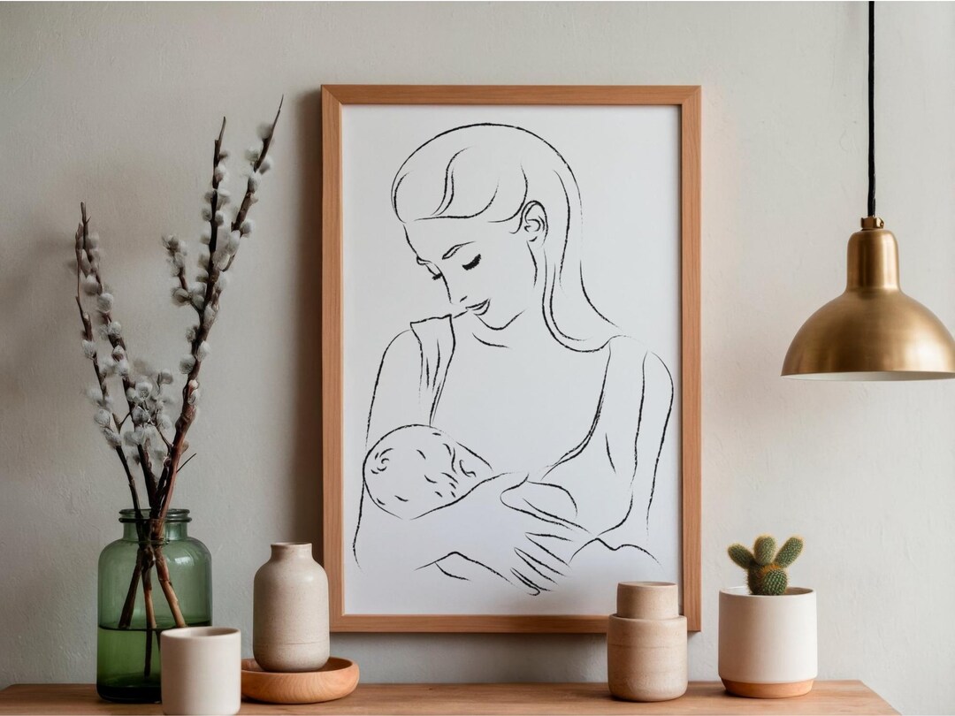 Mothers Day Printable Wall Art | Digital Download | Gift for Mom - Etsy
