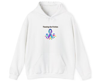 Thawing the Friction ribbon Hoodie/sweatshirt, chronic pain, rheumatoid arthritis Acceptance