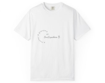 Mother Grandma Superhero T-Shirt – Comfort Colors 100% Cotton Tee