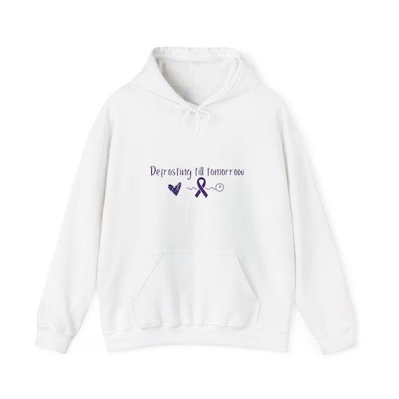 Rheumatoid Arthritis Awareness Defrost Till Tomorrow Hoodie | Arthritis Support