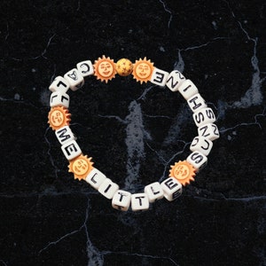 The band GHOST Call Me Little Sunshine stretch bracelet Ready to Ship