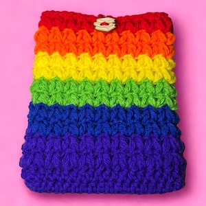 Crochet Kindle Sleeve- READY TO SHIP