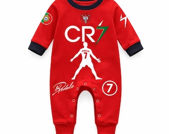 Mono de bebé Ronaldo #7 / mono de fútbol