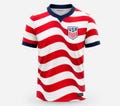 Pulisic USA 2026 Football Jersey \u2013 Red White Stripe Soccer Shirt product logo