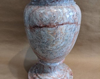 Pink Marble Large Vase