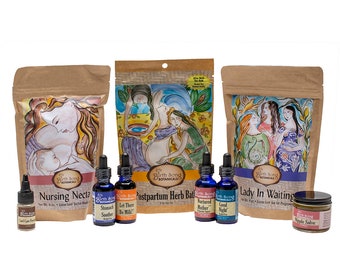 Must Have Deluxe Herbal Pregnancy and Breastfeeding Gift Set That Natural Moms Love