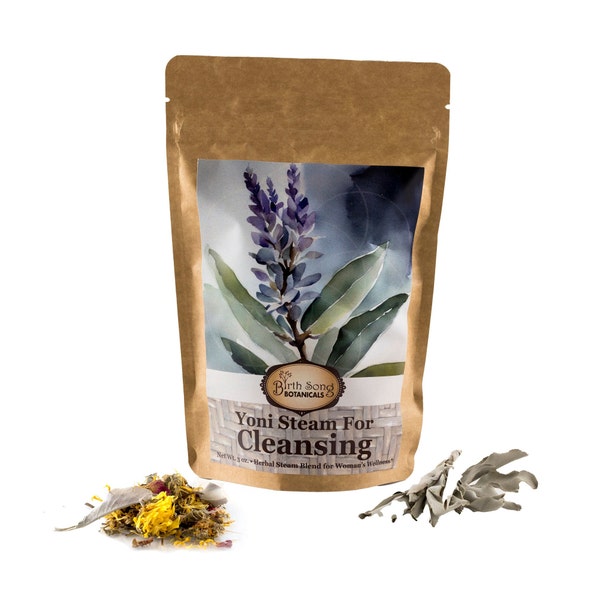 Herbal Yoni Steam for Cleansing- Purify and Bless Your Body Temple With A V-Steam with Ceremonial White Sage