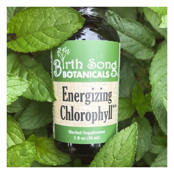 Liquid Chlorophyll Drops with Peppermint, Gentle Detox, Weight Loss, Blood Builder, Immune Booster, and Energizer