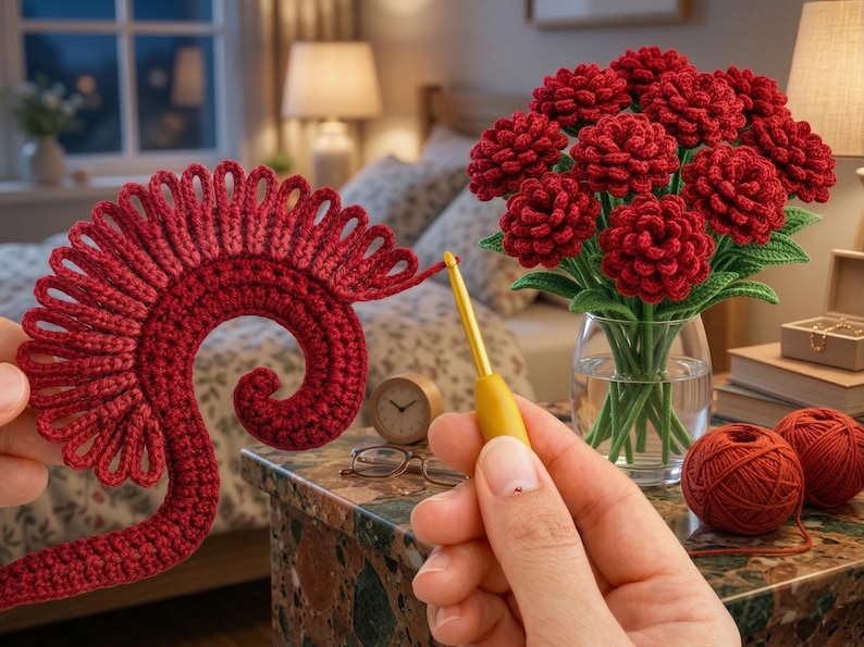 Free Crochet Ribbon Patterns.pdf Crochet Flower Pattern, Ribbon Style, Beginner Friendly (PDF Pattern ...