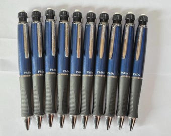 Vintage PaperMate Phd Blue 0.7mm Mechanical Pencil - JAPAN LOT OF 10