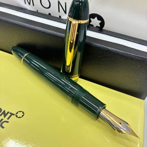 Green Montblanc Pen - Etsy