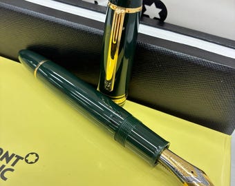 Montblanc Meisterstuck 149 Army Green Fountain Pen - Medium Nib ( comes with box).