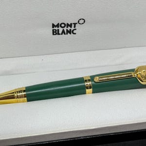 Green Montblanc Pen - Etsy