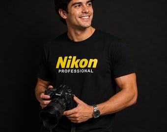 Nikon Professional Logo Camera T-shirt
