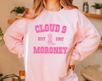 Megan Moroney Cloud 9 Tour 2026 Shirt, Pink Country Music Tee, Vintage Western Graphic T-Shirt, Long Sleeve Shirt, Hoodie,
