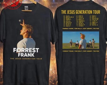 Forrest Frank 2026 The Jesus Generation Tour T-shirt S-3XL