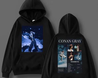 Conan Gray Wishbone Tour Hoodie, Music Lyrics Graphic Tee