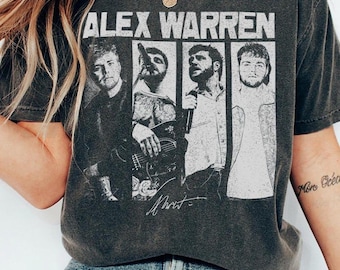 Alex Warren Tour 2025 Vintage Shirt, Tour Music Alex Warren Tour 2025, Gift For Fan Sweatshirt, Youth Shirt And Tee Shirt