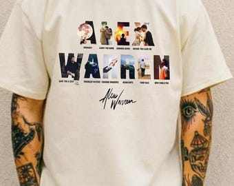 Alex Warren Album Unisex T Shirt, Tour Music Alex Warren Tour 2025, Gift For Fan Menswear Top Menswear Top