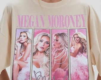 Megan Moroney Tour 2026 Shirt, Cloud 9 Concert Tee, Pink Country Music Graphic T-Shirt, Vintage Western Cowgirl Aesthetic Gift