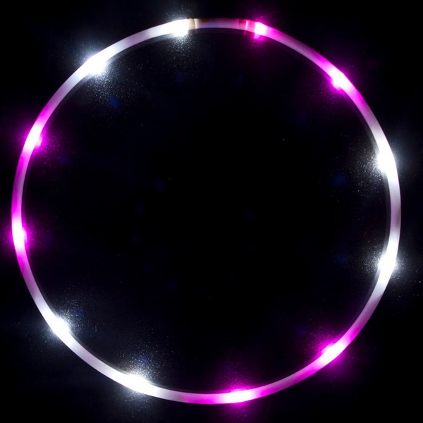 X-MAS Delivery Guaranteed - free shipping - Solid Color LED Hula Hoop - Hooplessly In-Love