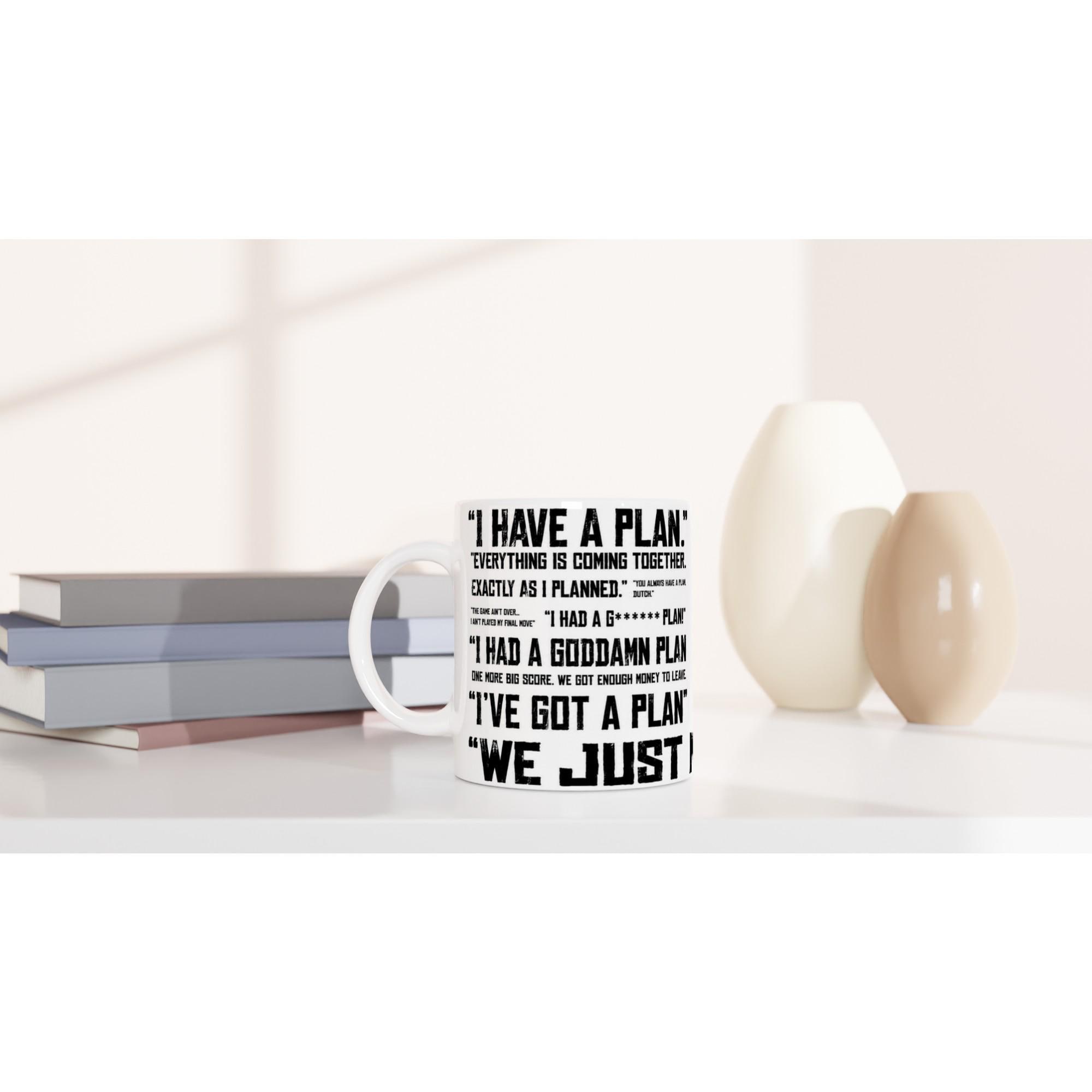 Red Dead Redemption 2 Inspired Mug, Dutch Van Der Linde Quote Coffee Cup | Etsy product mockup