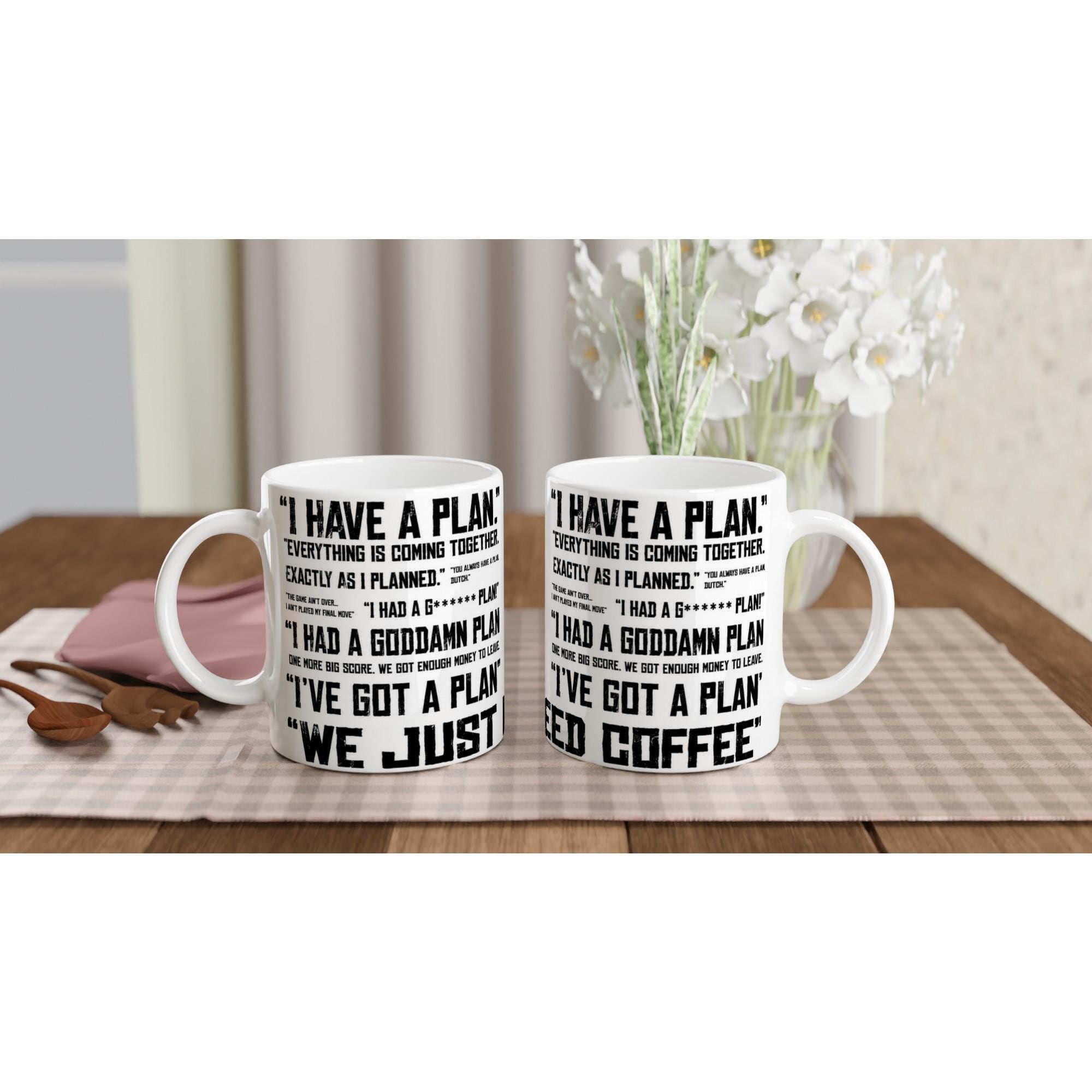 Red Dead Redemption 2 Inspired Mug, Dutch Van Der Linde Quote Coffee Cup | Etsy product mockup