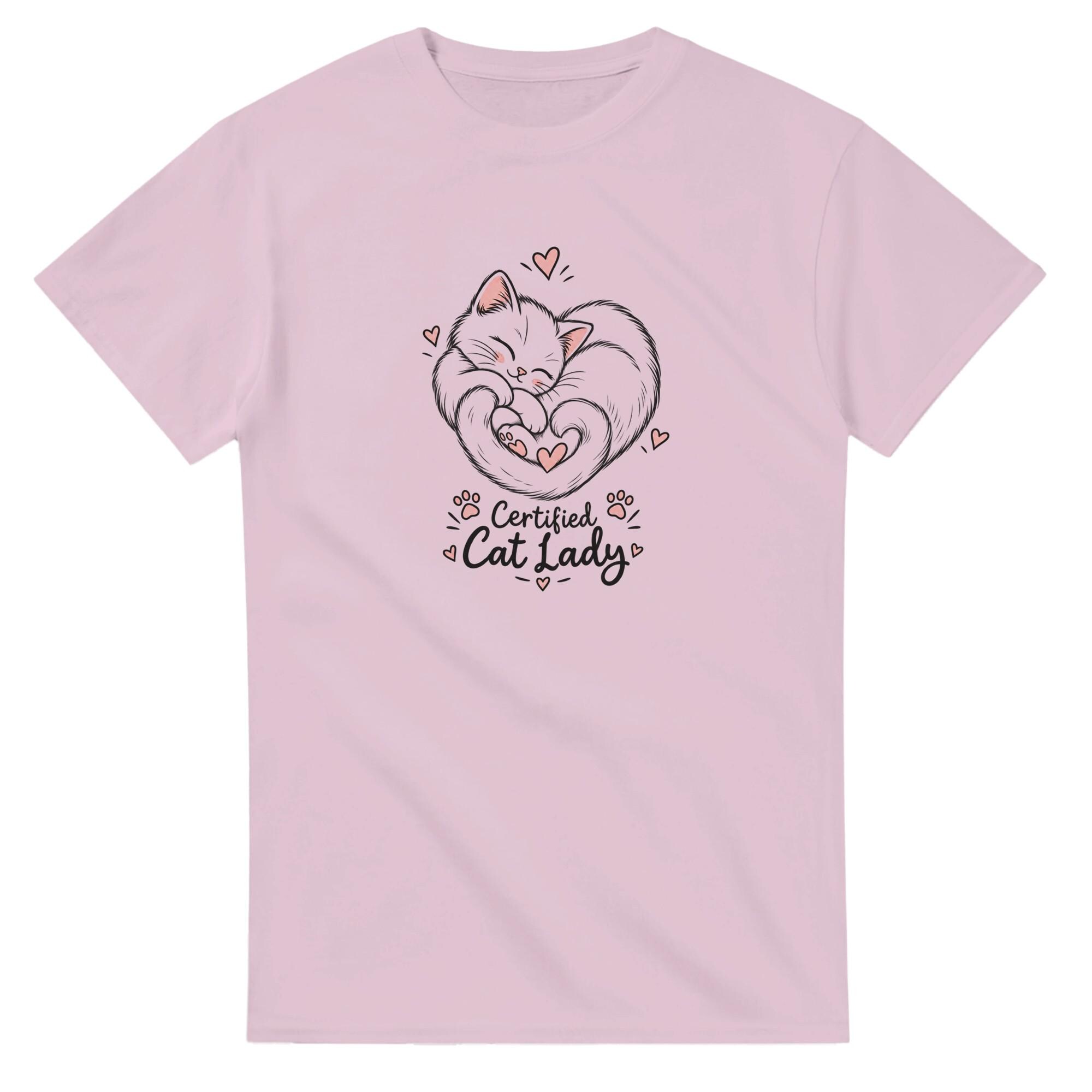 Certified Cat Lady Shirt for Women Who Are Ruled by Their Cats | Etsy product mockup