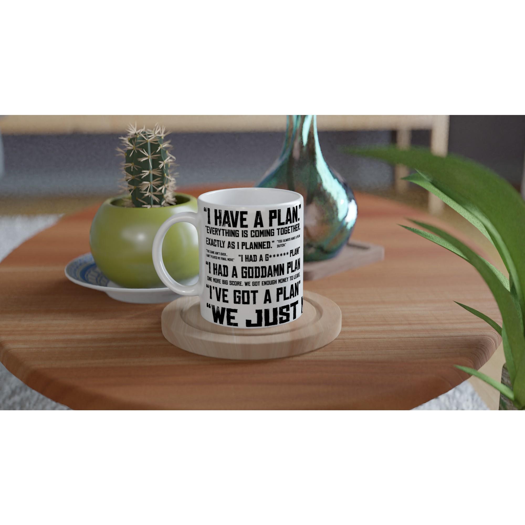 Red Dead Redemption 2 Inspired Mug, Dutch Van Der Linde Quote Coffee Cup | Etsy product mockup