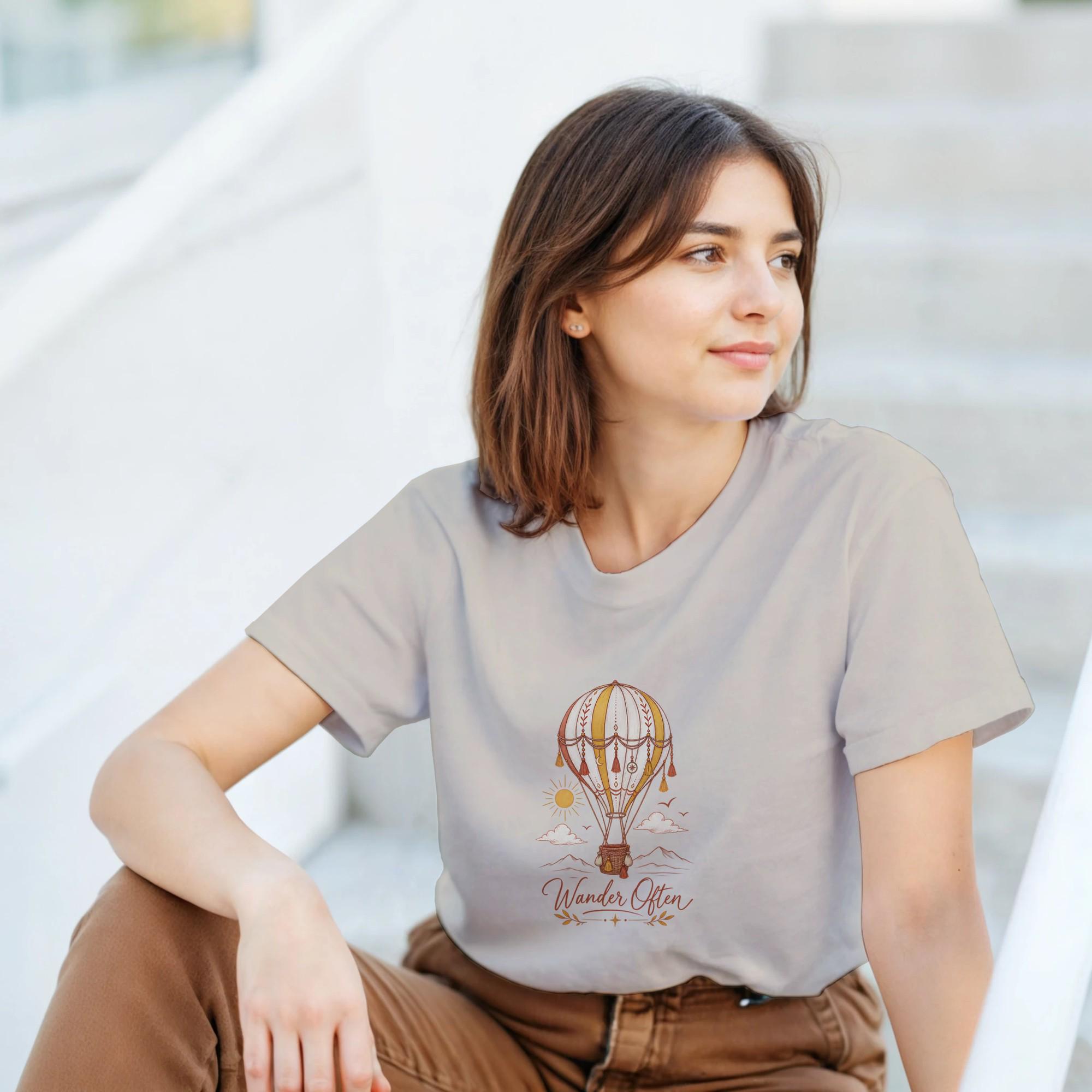 Wander Often Shirt for Free Spirits Who Are Always Planning the Next Trip | Etsy product mockup