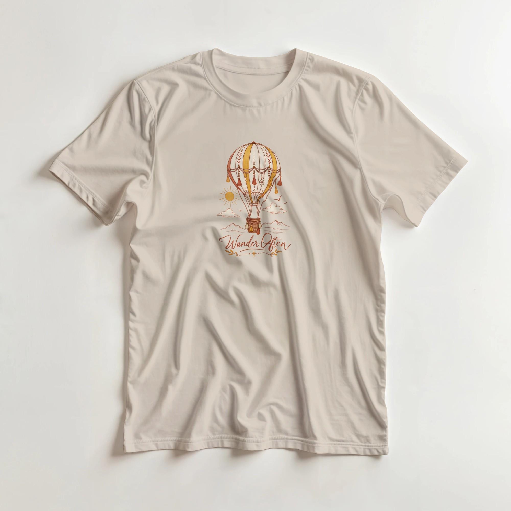 Wander Often Shirt for Free Spirits Who Are Always Planning the Next Trip | Etsy product mockup