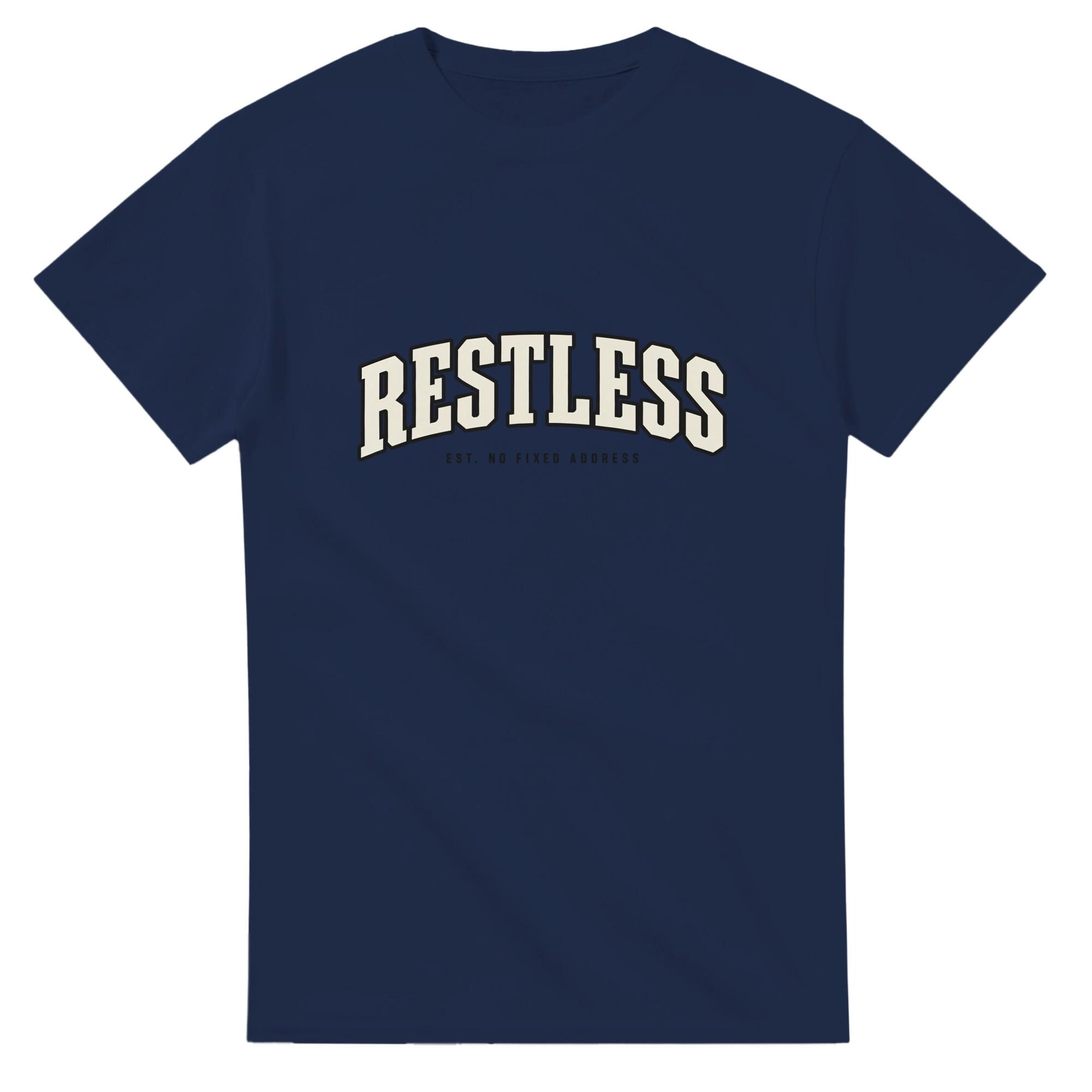 Restless Streetwear Shirt for Anyone Who Never Sits Still | Etsy product mockup
