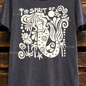mermaid ocean lover shirt beach summer outfit aesthetic
