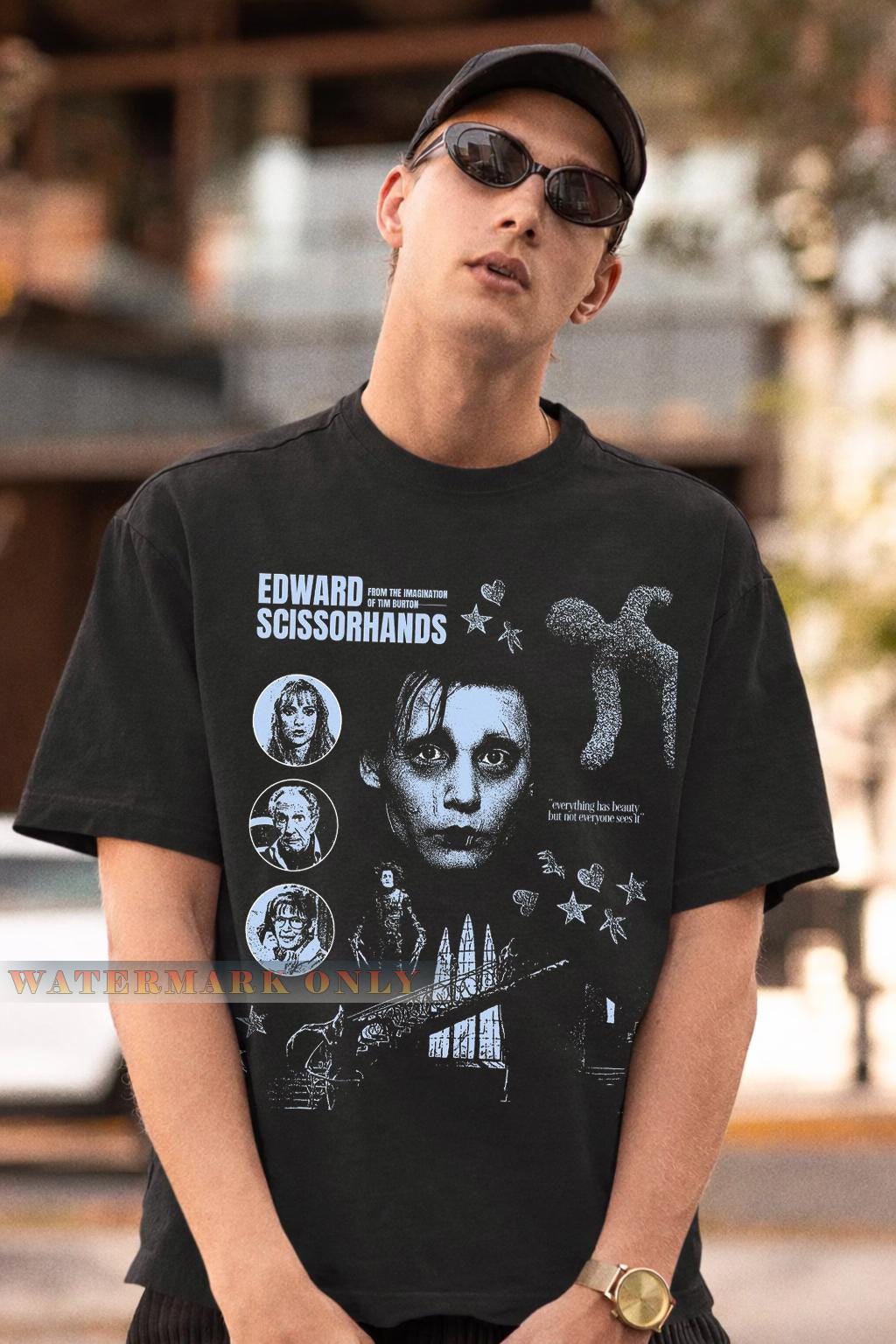 Edward scissorhands shirt - Etsy 日本