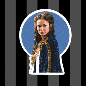 Padme Vinyl Sticker Amidala Art Laptop sticker hydroflask Star Wars Stickers Star Wars Fan Prequel Love Naboo Natalie Portman AOTC queen