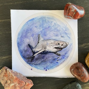 Sticker Great White Shark
