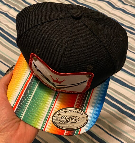 Vixen Customs Flat Bill Hat Black 